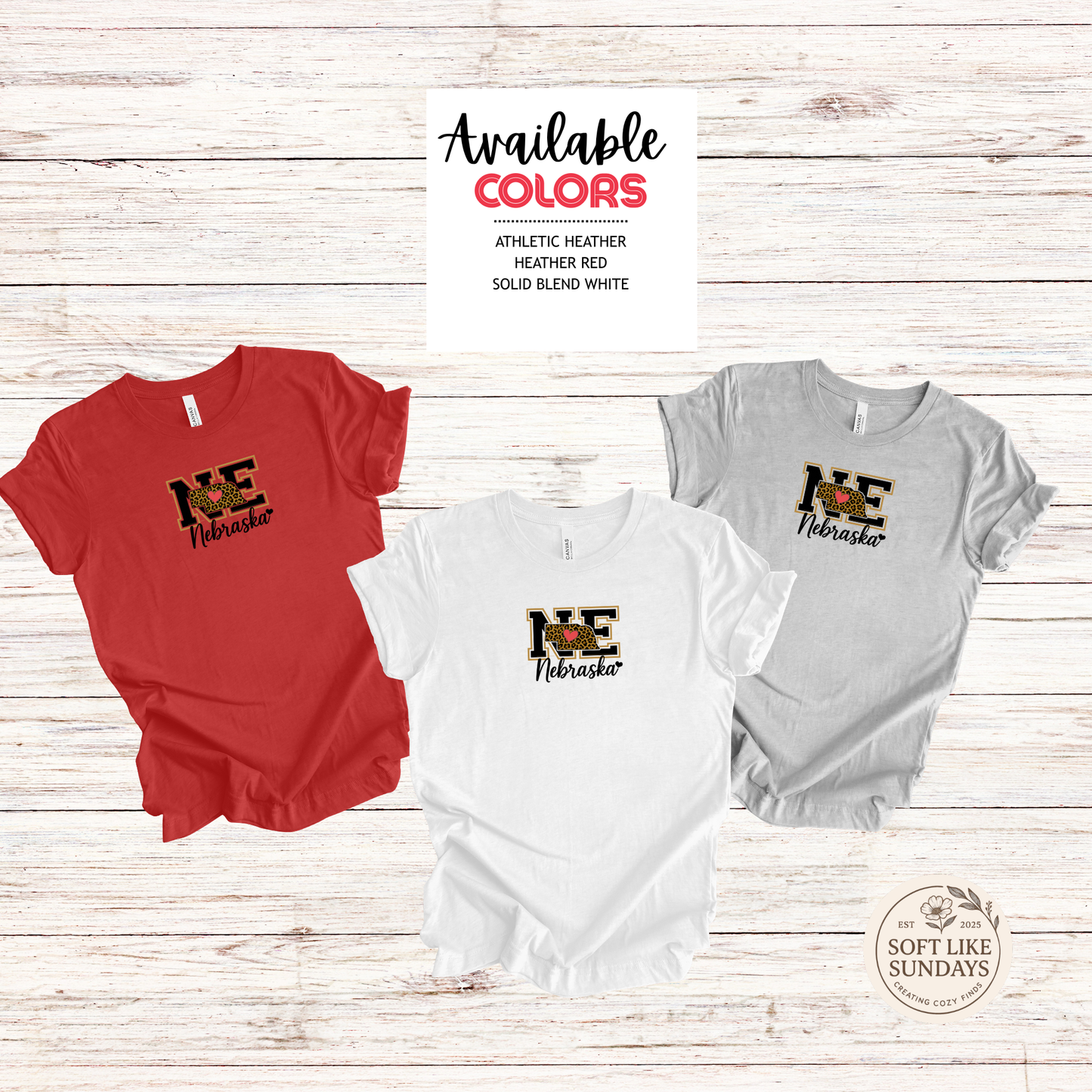 Vintage Leopard NE Soft Style Tee