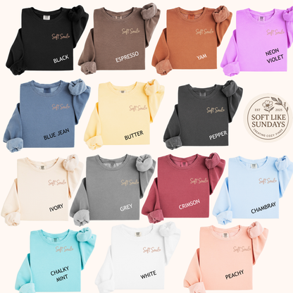Soft Soul | Cozy Crewneck Sweatshirt