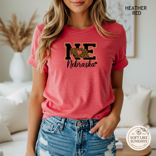 Vintage Leopard NE Soft Style Tee