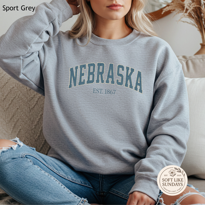 Nebraska Heritage Crewneck (Light Edition)