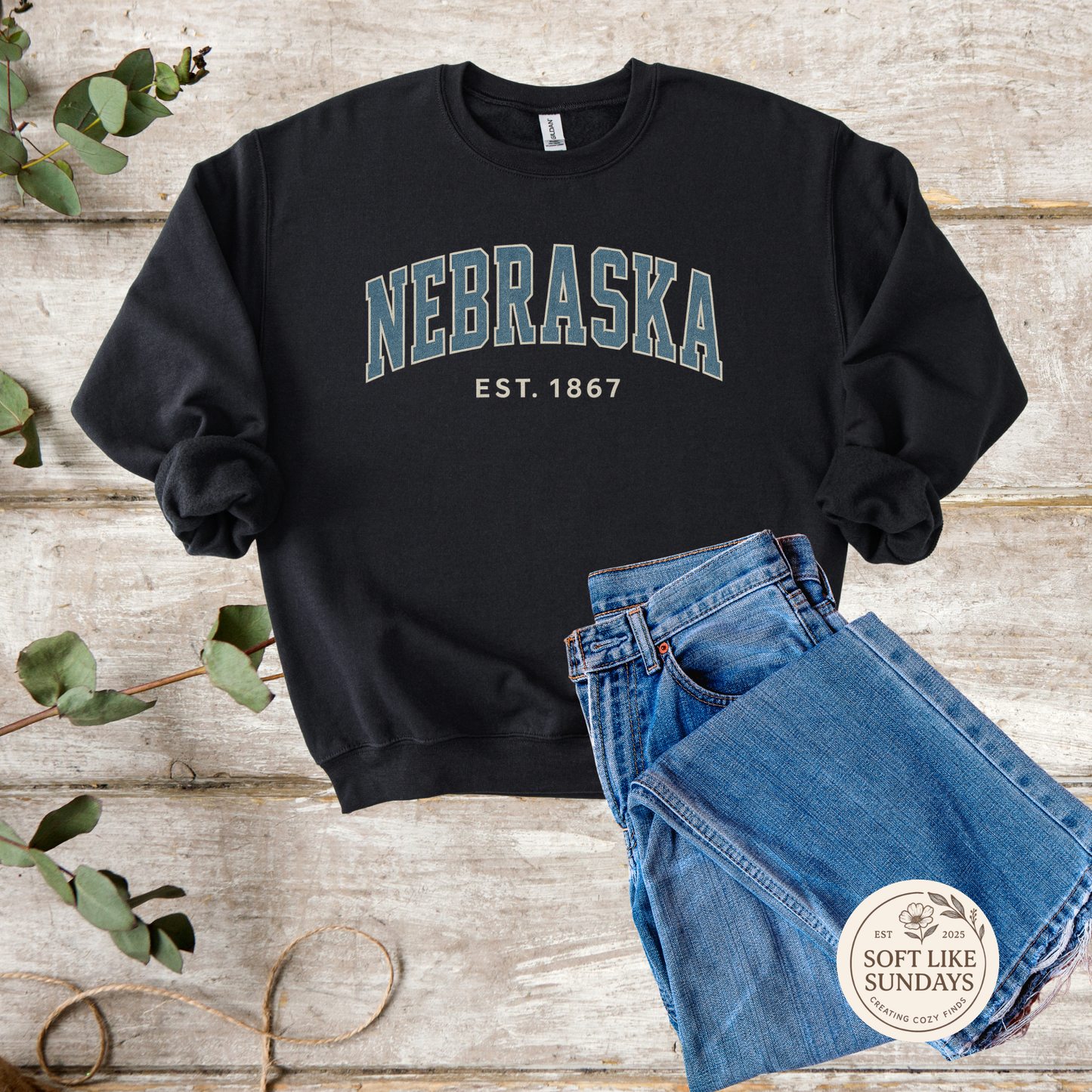 Nebraska Heritage Crewneck