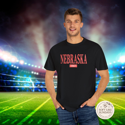 Nebraska Vintage Comfort Tee