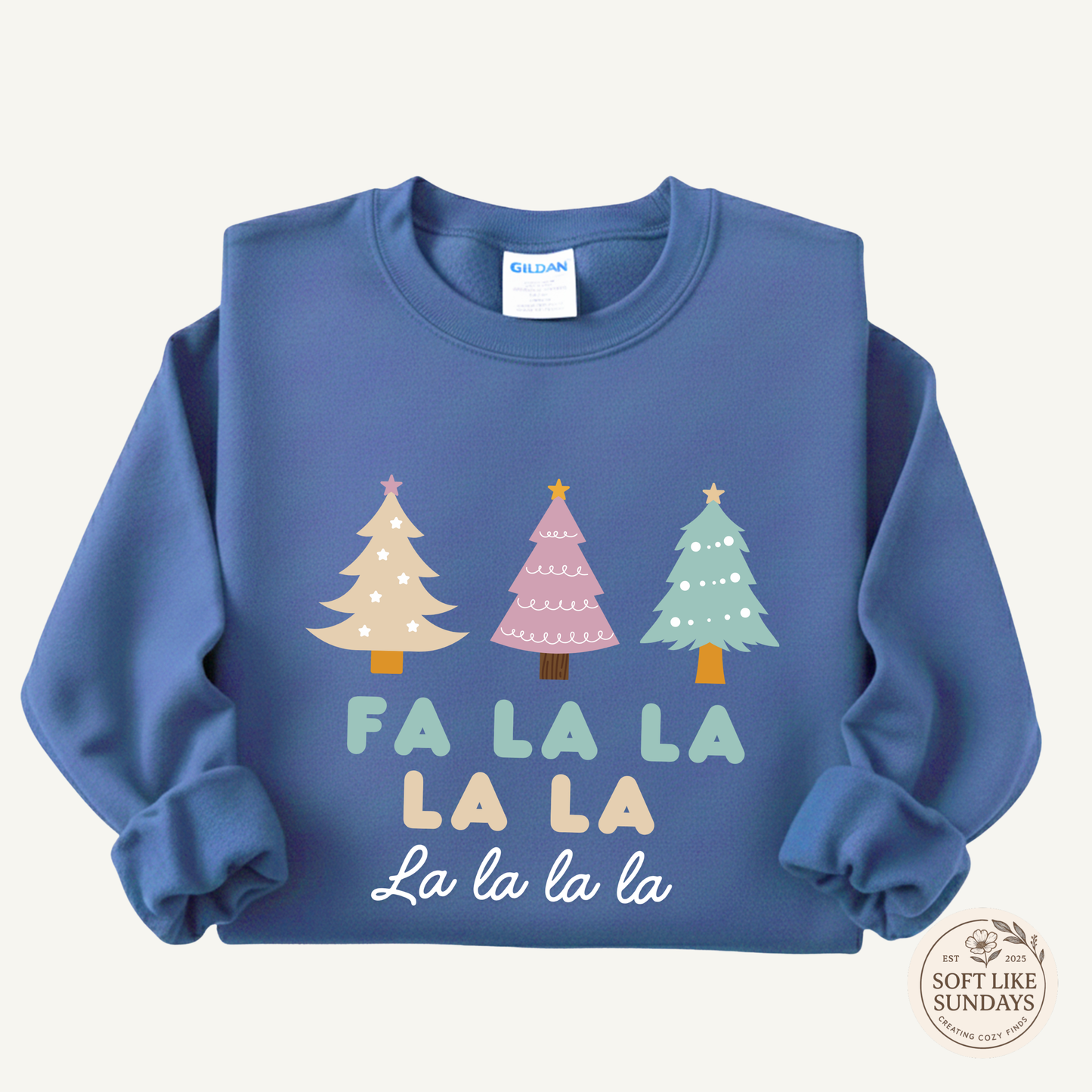 Fa La La Christmas Tree Crewneck