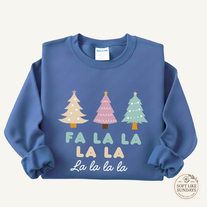 Fa La La Christmas Tree Crewneck
