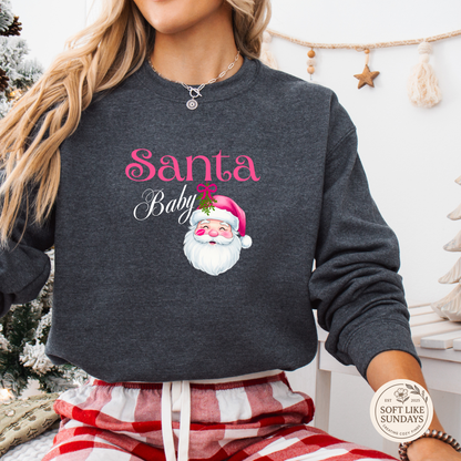 Santa Baby Crewneck Sweatshirt
