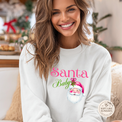 Santa Baby Crewneck Sweatshirt