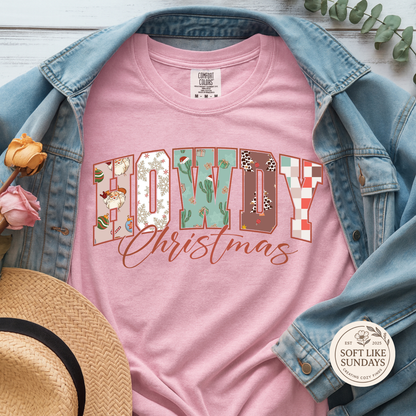 Howdy Christmas Southern Tee
