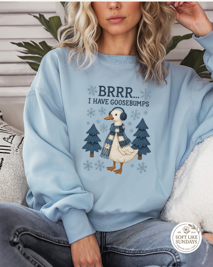 BRRR I Have Goosebumps Sweatshirt