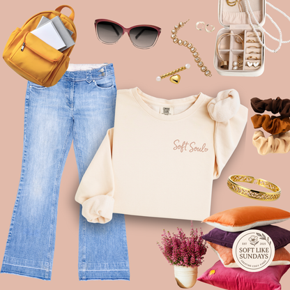 Soft Soul | Cozy Crewneck Sweatshirt